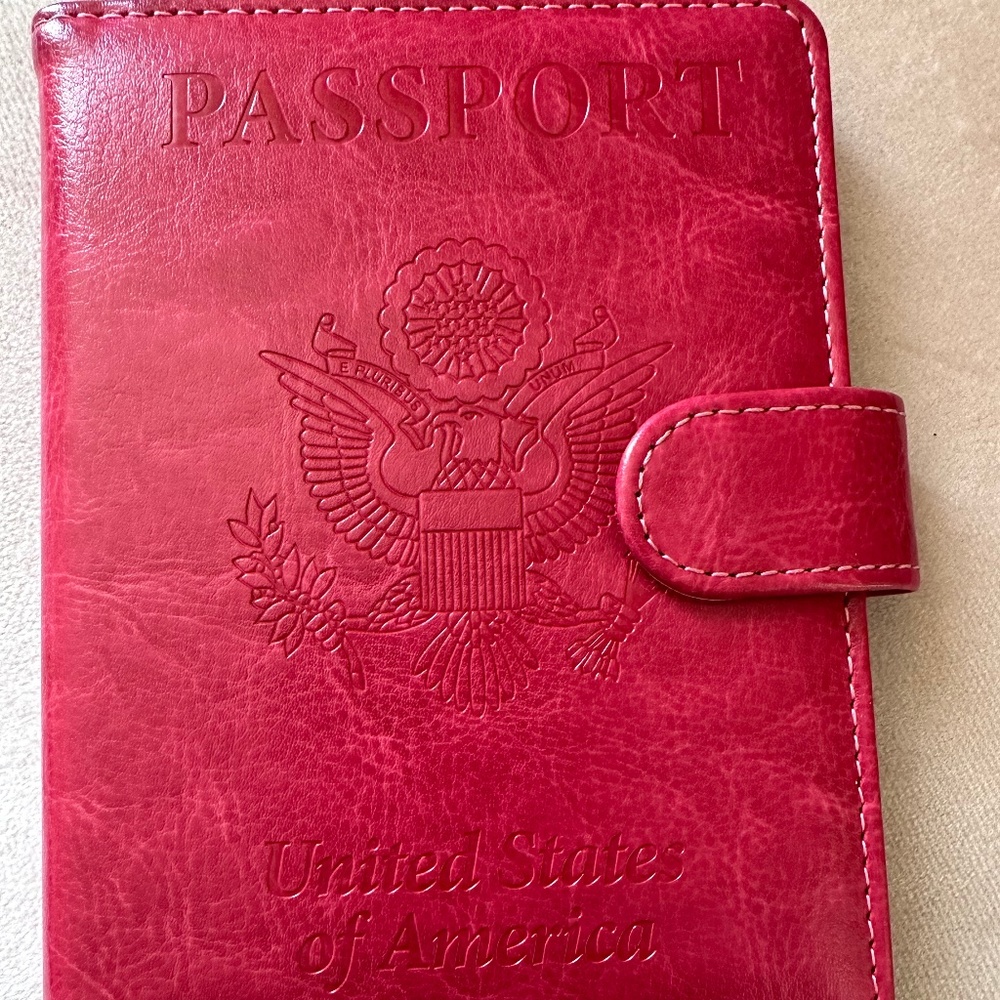 Passport Holder With Card Slots